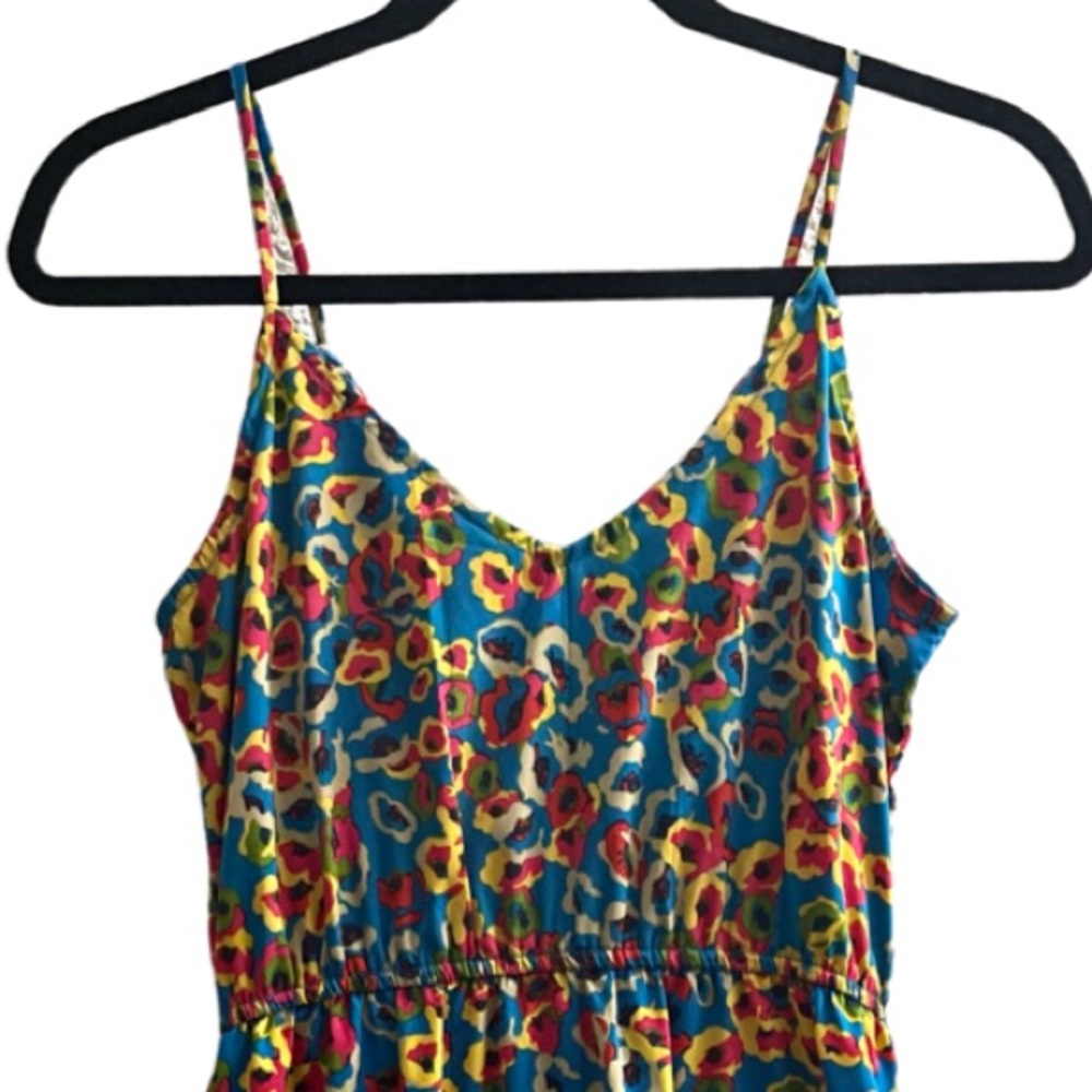 Red Camel Colorful Sundress with Pockets - Picture 4 of 7